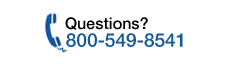 Questions? Call 800-549-8541